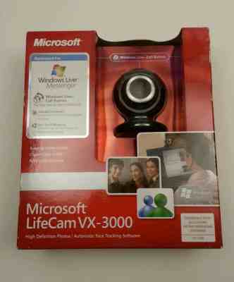 microsoft lifecam vx 3000 install